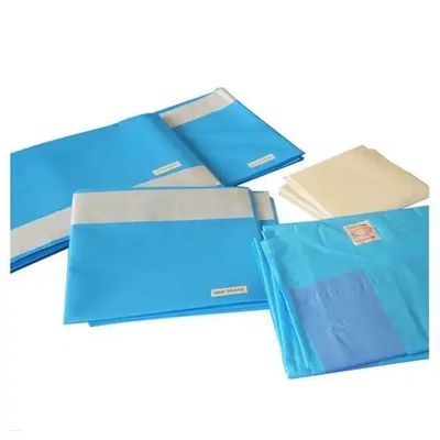 স্টেরাইল ই.ও. মেডিকেল জন্য সবুজ রঙের একক অস্ত্রোপচার প্যাক