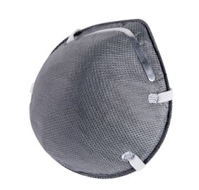 Head Wearing Disposable FFP2 Mask , Particulate Respirator Mask For Construction